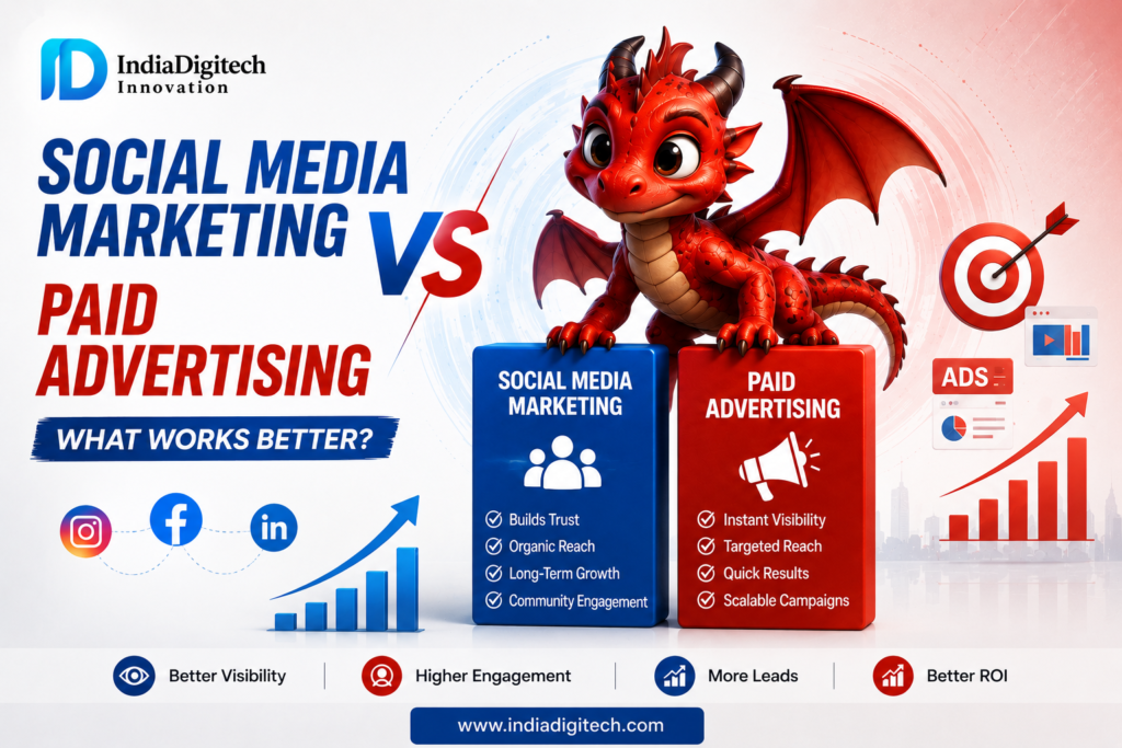Social Media Marketing vs Paid Ads
